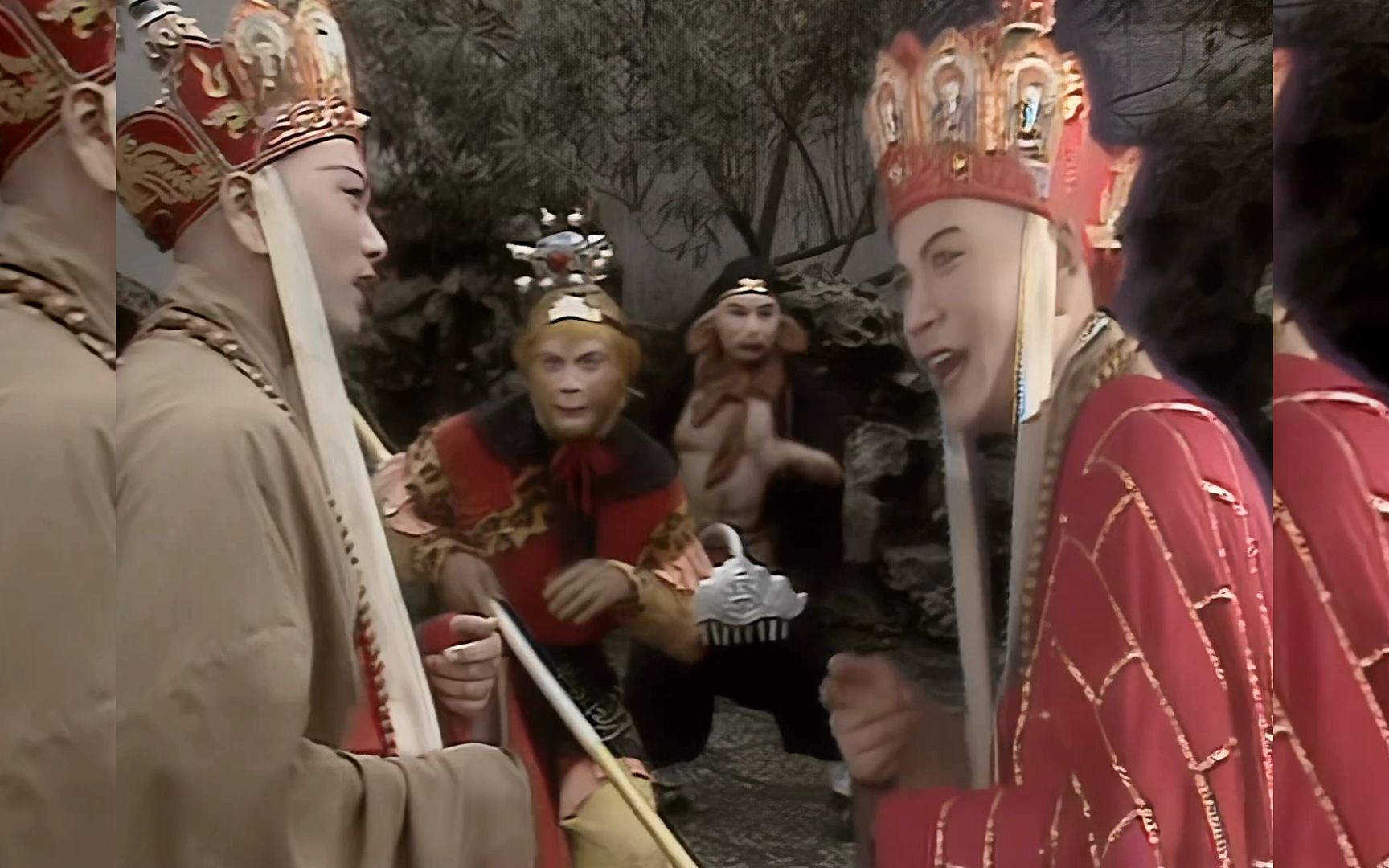 86版《西游记》穿帮最多的一集,孙悟空像猎户,猪八戒是野猪!