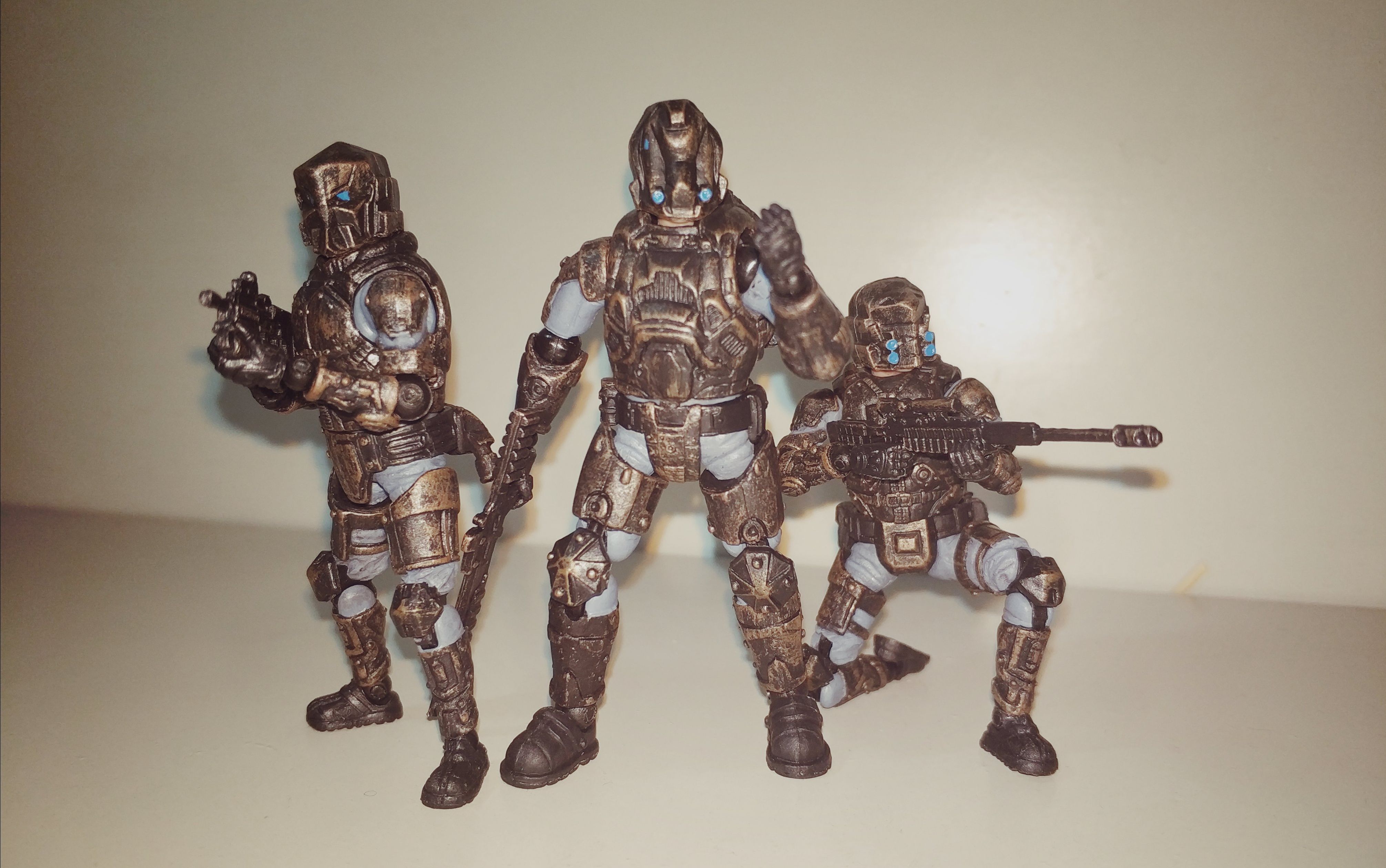 暗源兵人系列钢骑青岩小队