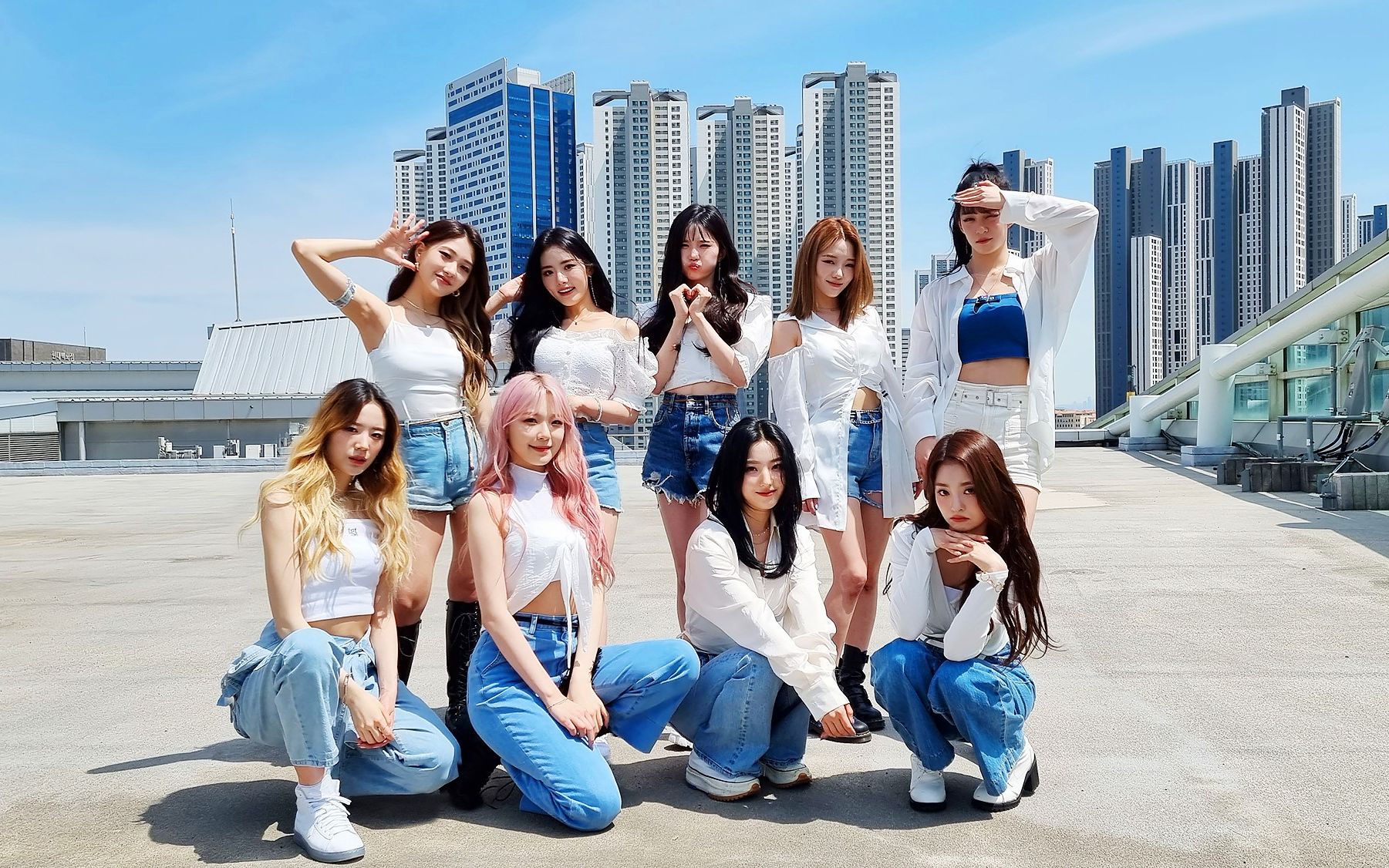 【4k】fromis_9《we go》户外 舞蹈版_哔哩哔哩_bilibili