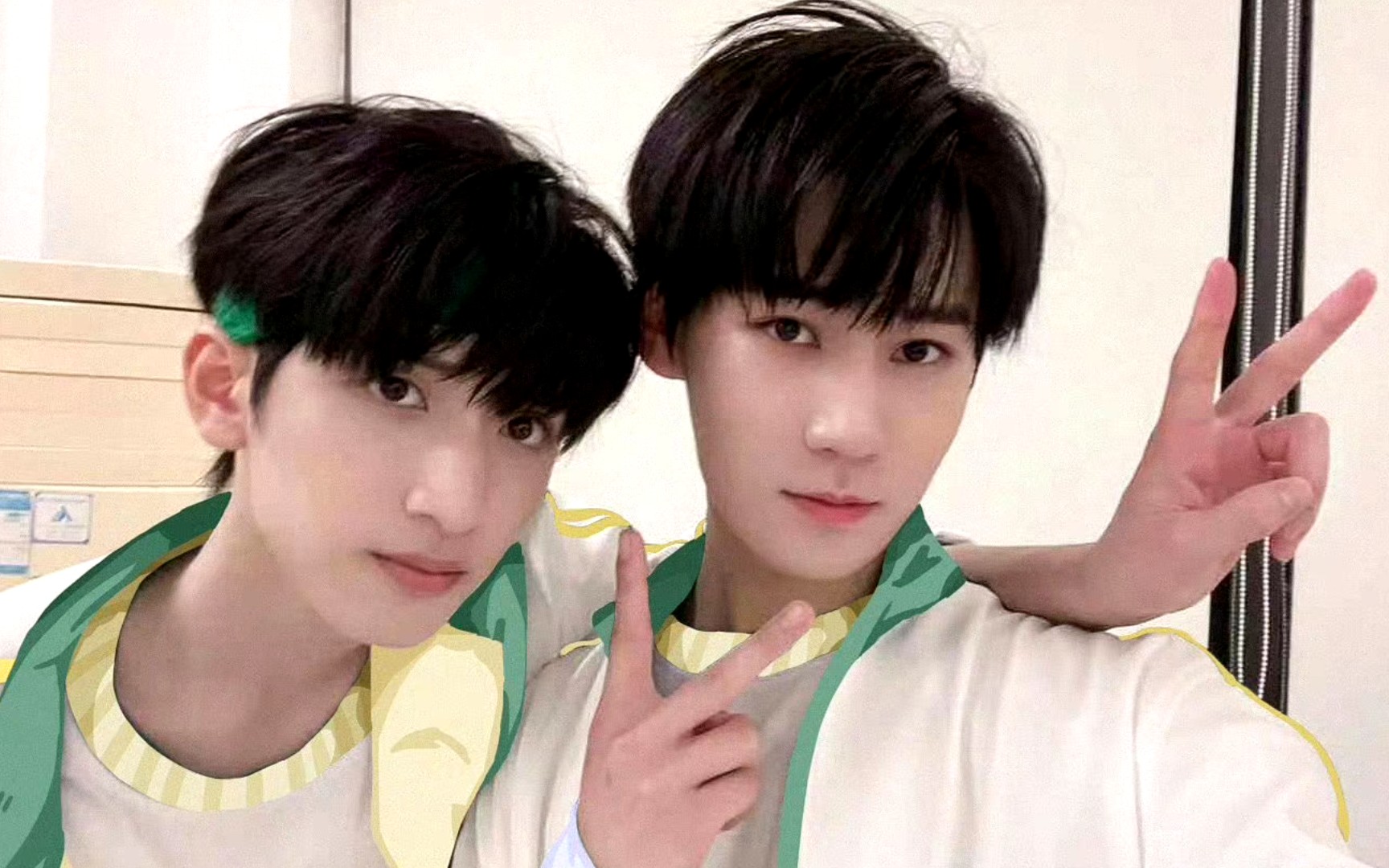 果然是从小就认识的!全员加速中这一对竹马cp不要太好了