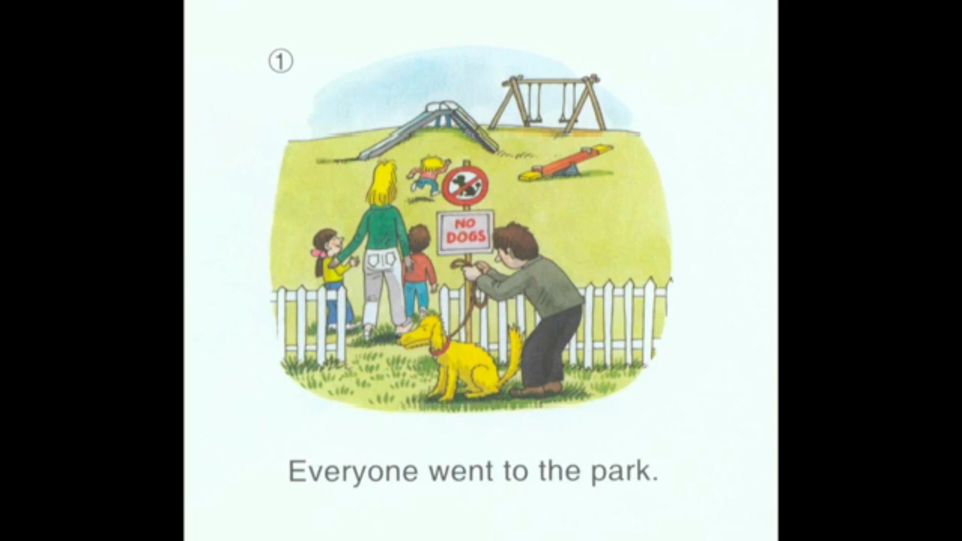 [图]英语绘本故事:At the Park