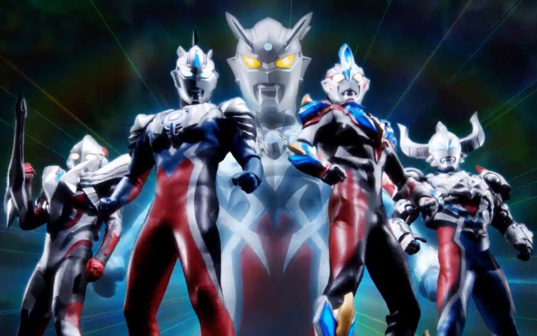 奥特银河格斗赛罗精神感染全体新生代转换形态庆祝赛罗十周年