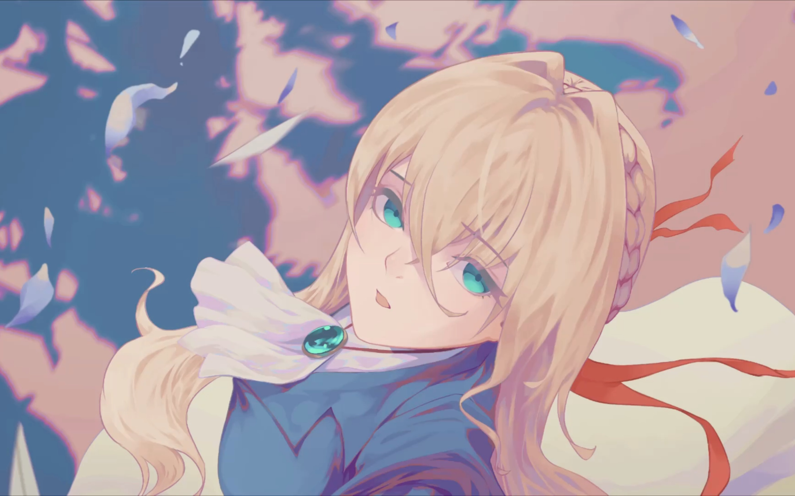 【绘画过程】紫罗兰永恒花园Violet Ever Garden哔哩哔哩bilibili