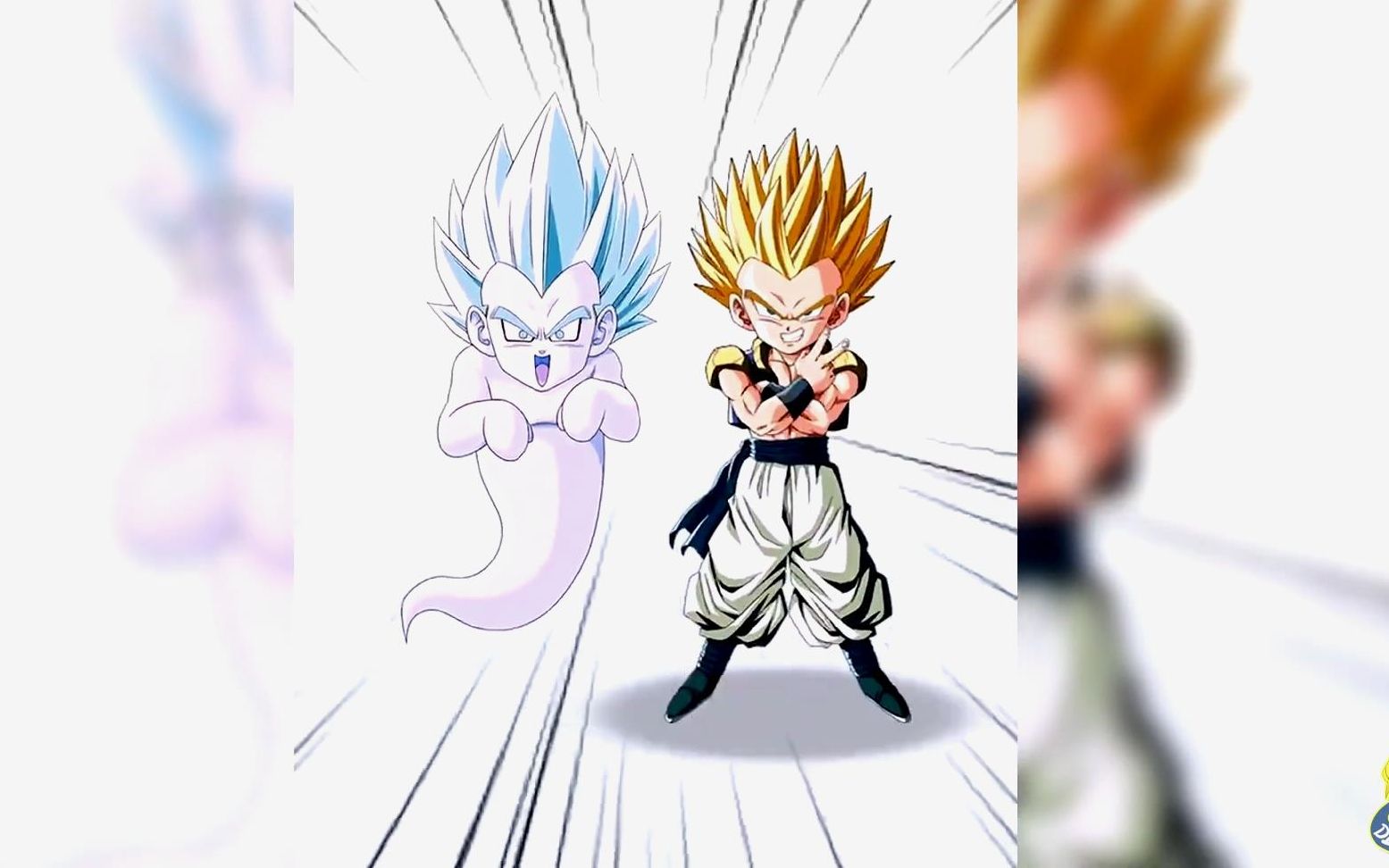 龙珠z爆裂大战悟天克斯与布欧演示