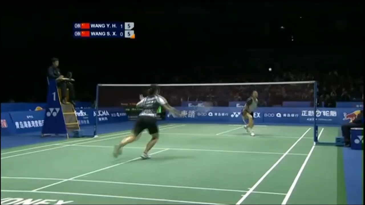 王仪涵VS王适娴 2012 Asian Championships SF哔哩哔哩bilibili