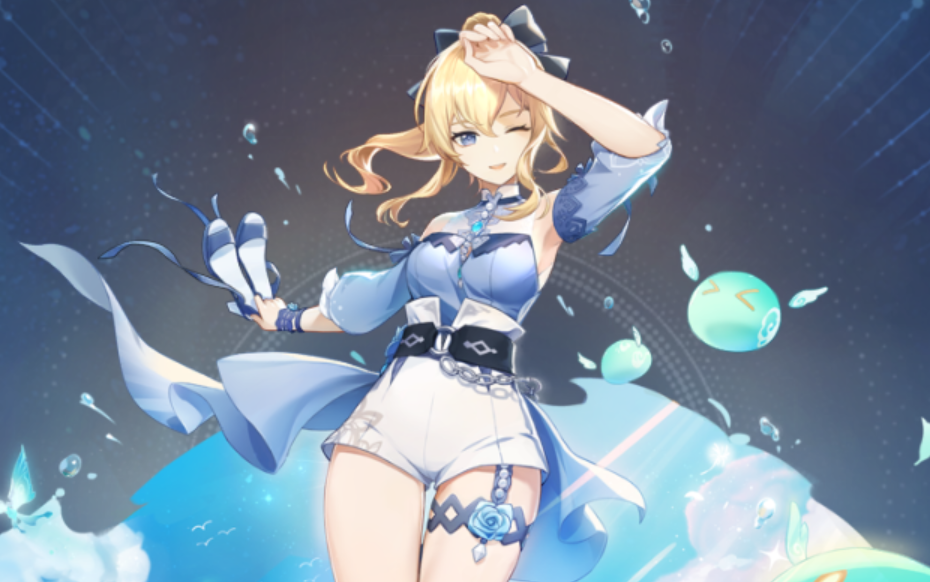 原神琴原版服装和夏日服装对比