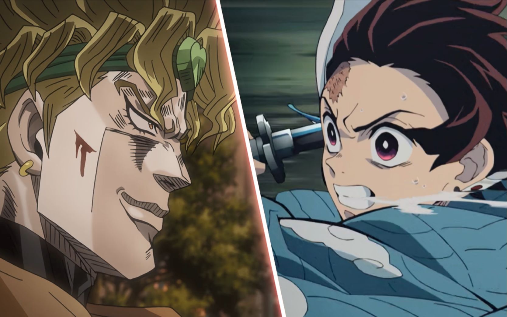 dio灭之刃当选拔赛时炭治郎遇上了子安武人dio哒