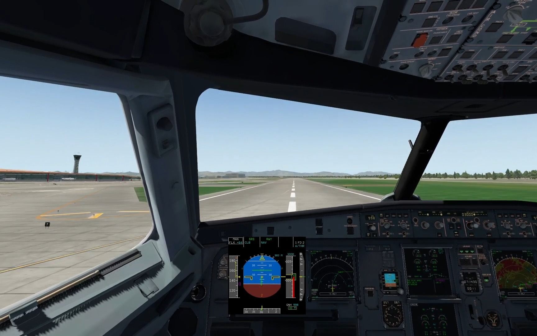 a319驾驶舱 | 好久不见 | 北京首都机场起飞全过程