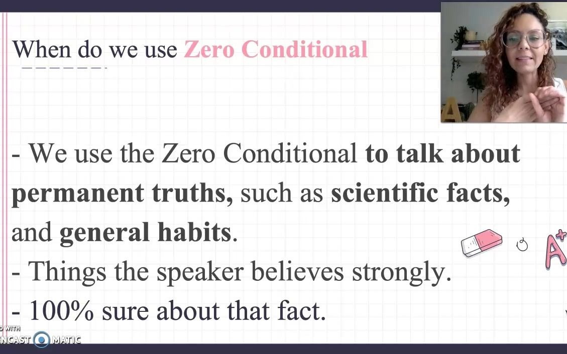 英语语法  if 条件句  English Grammar Zero Conditional哔哩哔哩bilibili