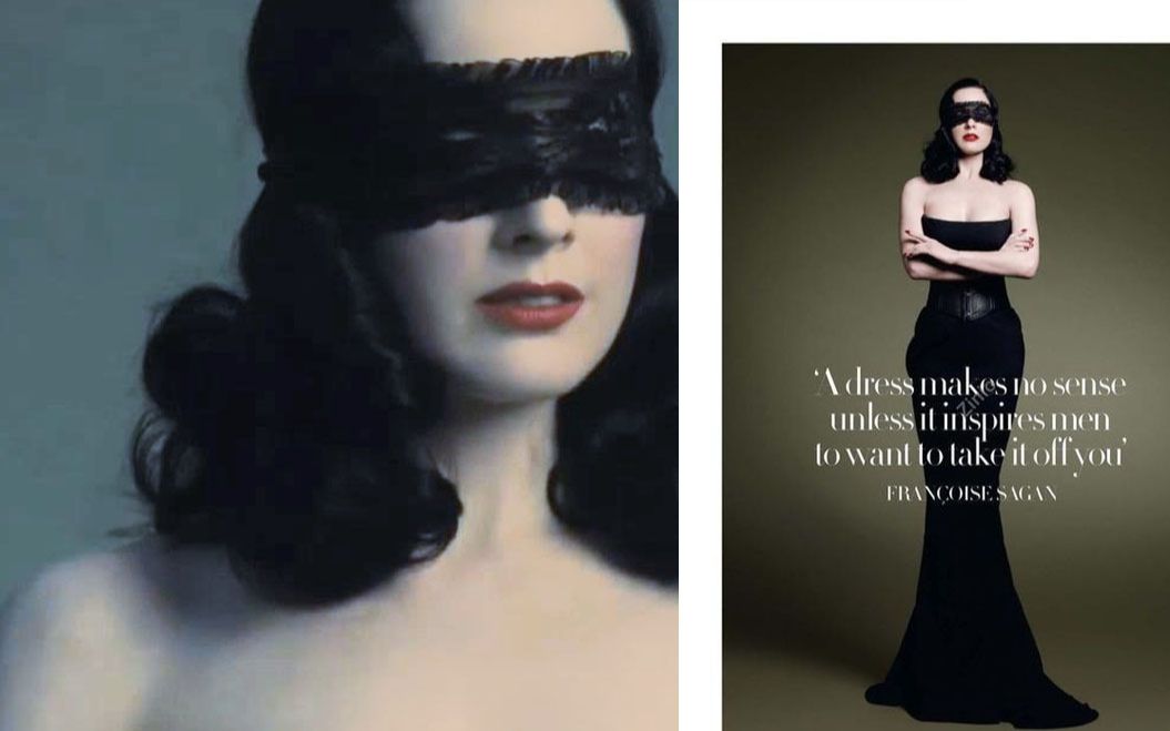 Dita Von Teese | 10月 为Bazaar杂志拍摄时尚大片 | 高清幕后+彩蛋 | 剪辑.哔哩哔哩bilibili