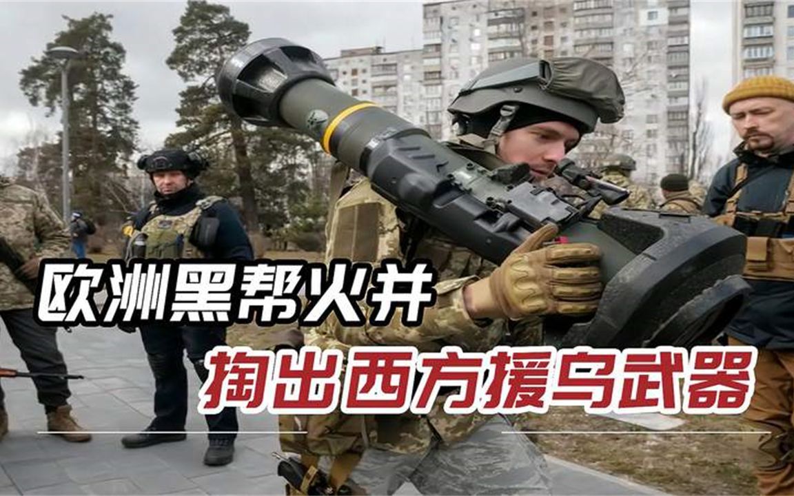 报应来了,西方援乌武器流回欧洲,黑帮低价买下先进武器:真香哔哩哔哩bilibili