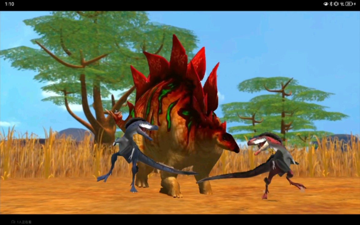 《恐龙n争霸》第3话:剑龙vs盗暴龙