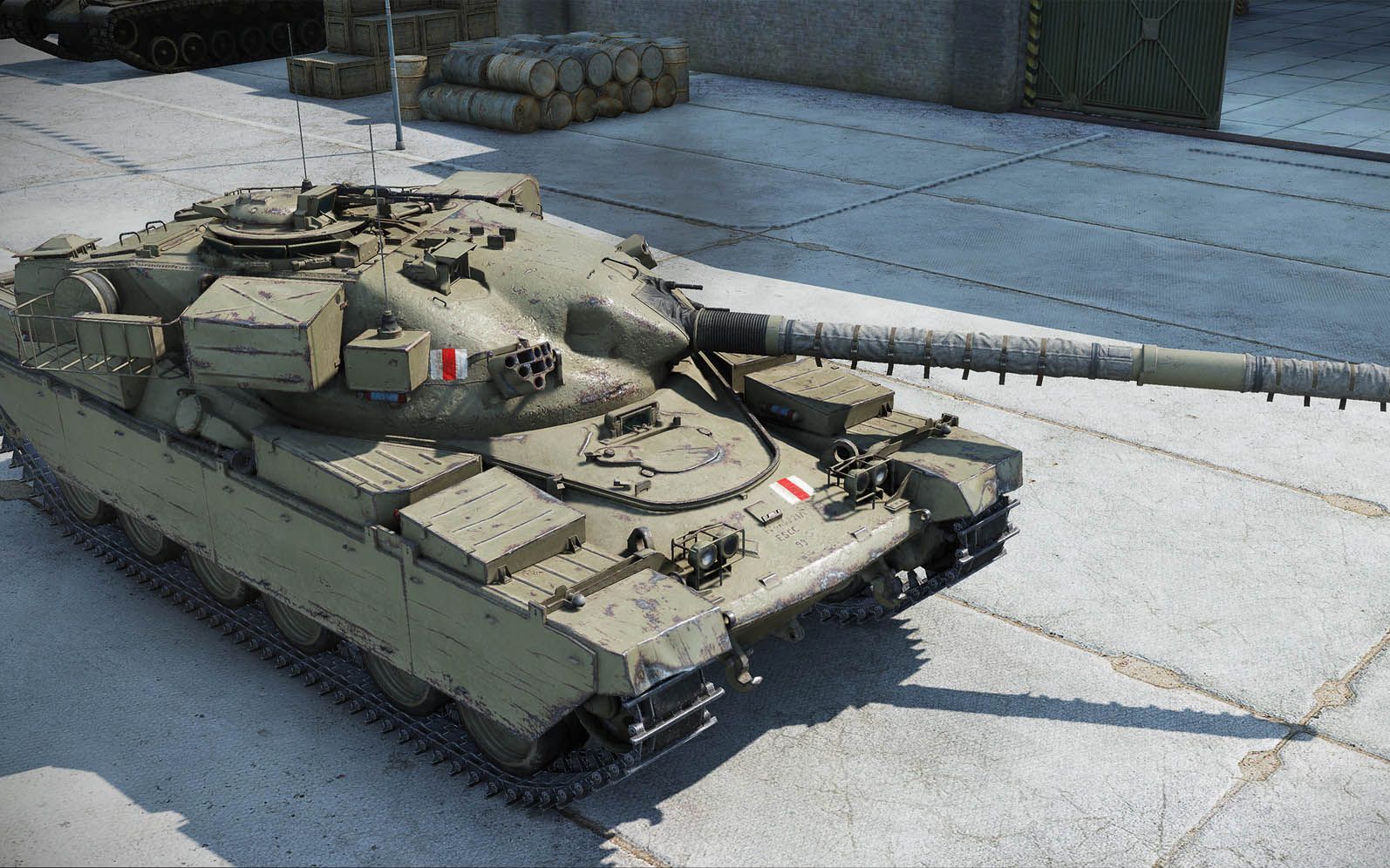 坦克世界闪击战 酋长mk6,当年的主战坦克 5k伤把m局