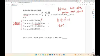 下载视频: 初一上册第一章有理数绝对值拓展培优