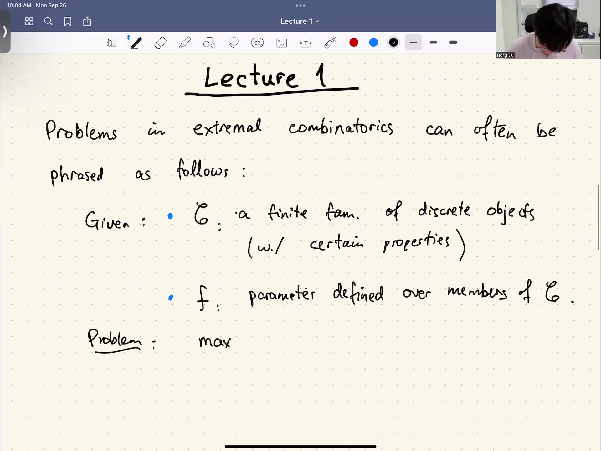 Ibs sdu 2022 autumn course topics in extremal combinatorics jemmasnail