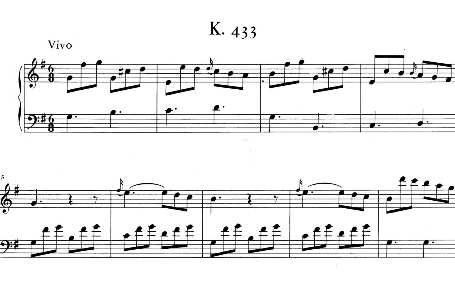 【斯卡拉蒂】g大调键盘奏鸣曲 k.433|scott ross