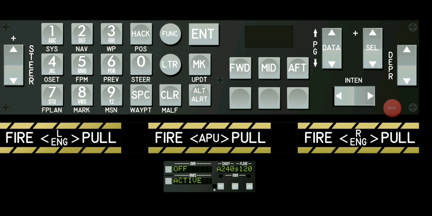 《DCS World》手机控制面板app哔哩哔哩bilibili