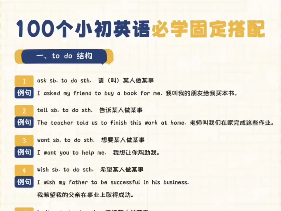 𐟒殺初英语常见的动词搭配和固定词组,我们在记单词的时候,不光要记住这个单词的意思和发音,还要记住它的固定用法.哔哩哔哩bilibili