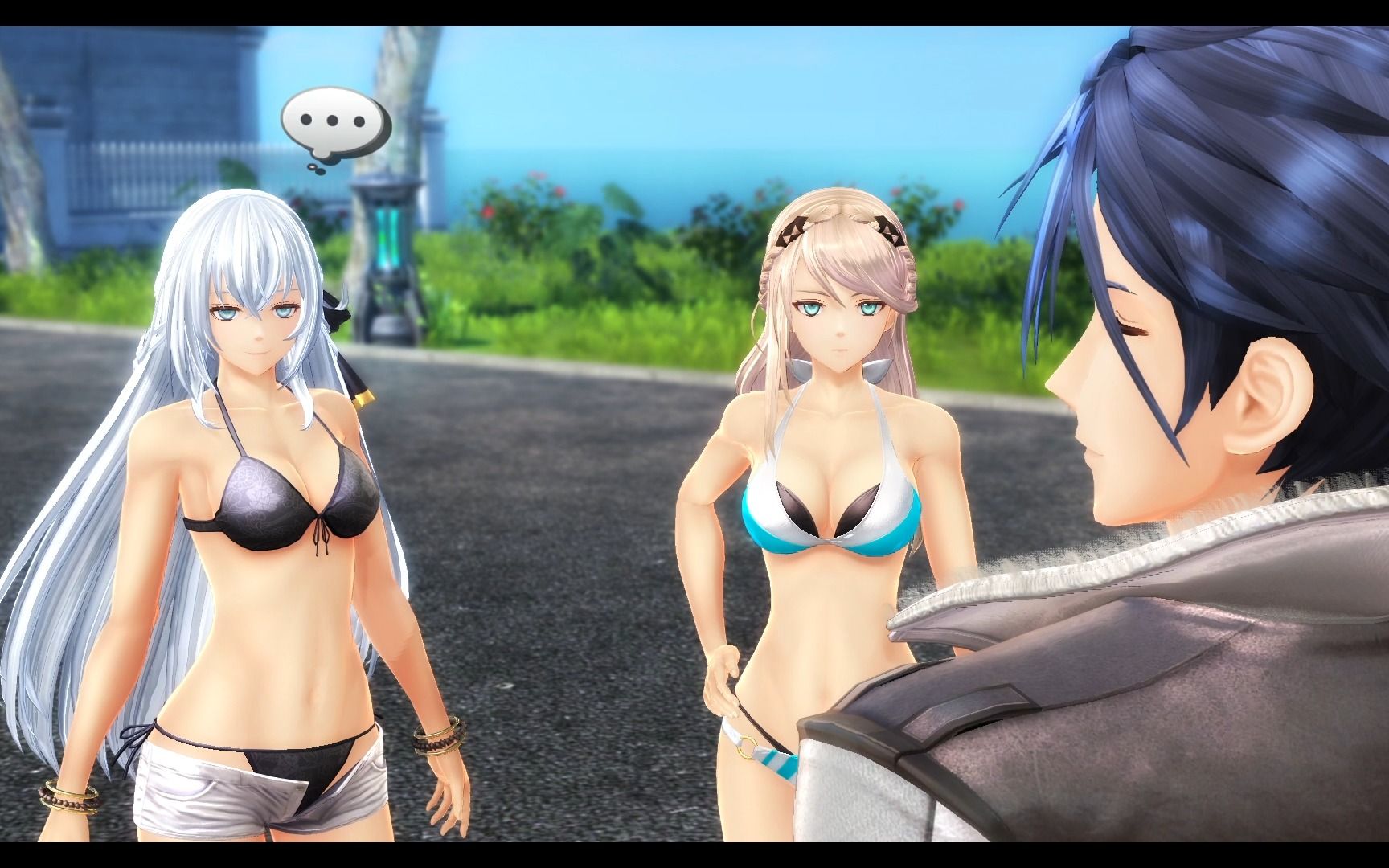 【黎之轨迹2】师姐vs剑女 泳装机车竞速比赛