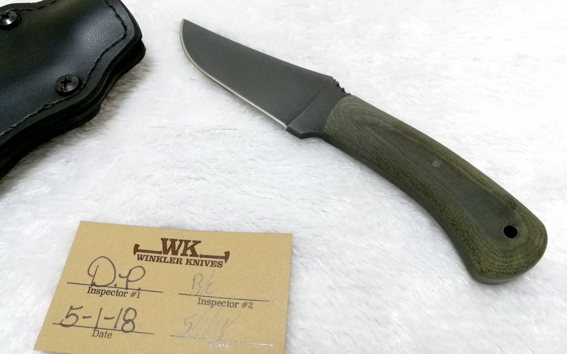 温克勒蓝山猎刀开箱小测