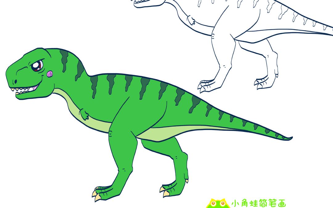 简笔画大全,蝎猎龙_哔哩哔哩_bilibili