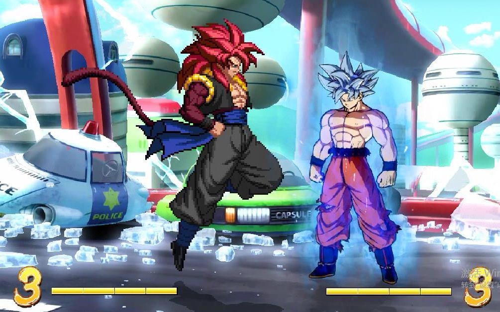 mugen龙珠斗士z  自在极意功  自制超四悟吉塔  人物分享