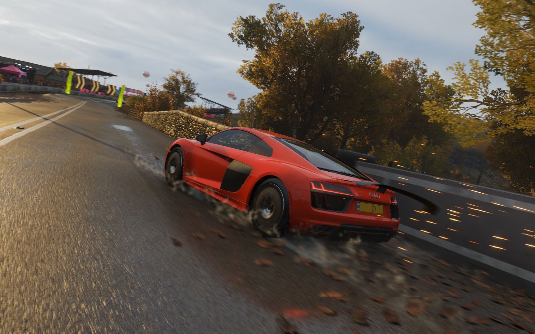 地平线4:这路滑到让奥迪怀疑人生