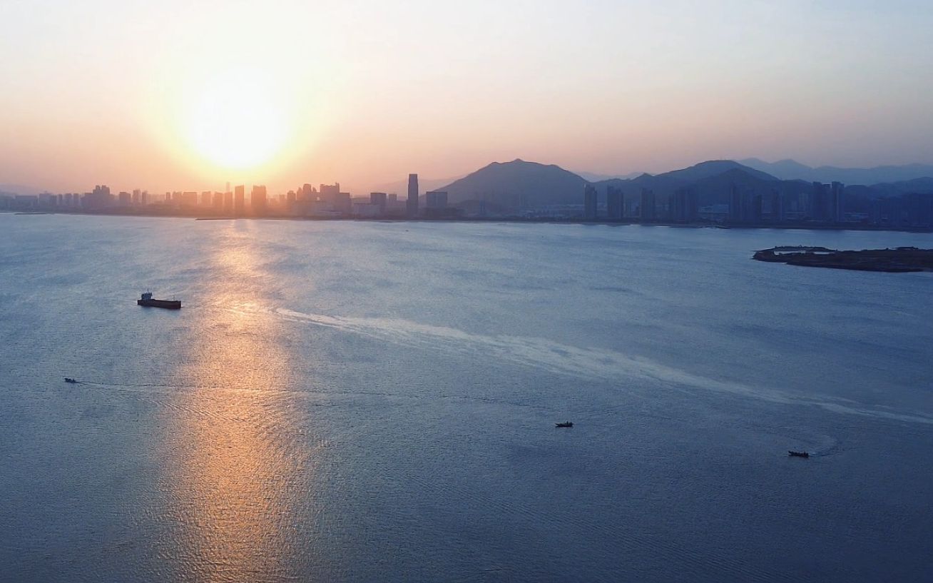 厦门同安湾夕照