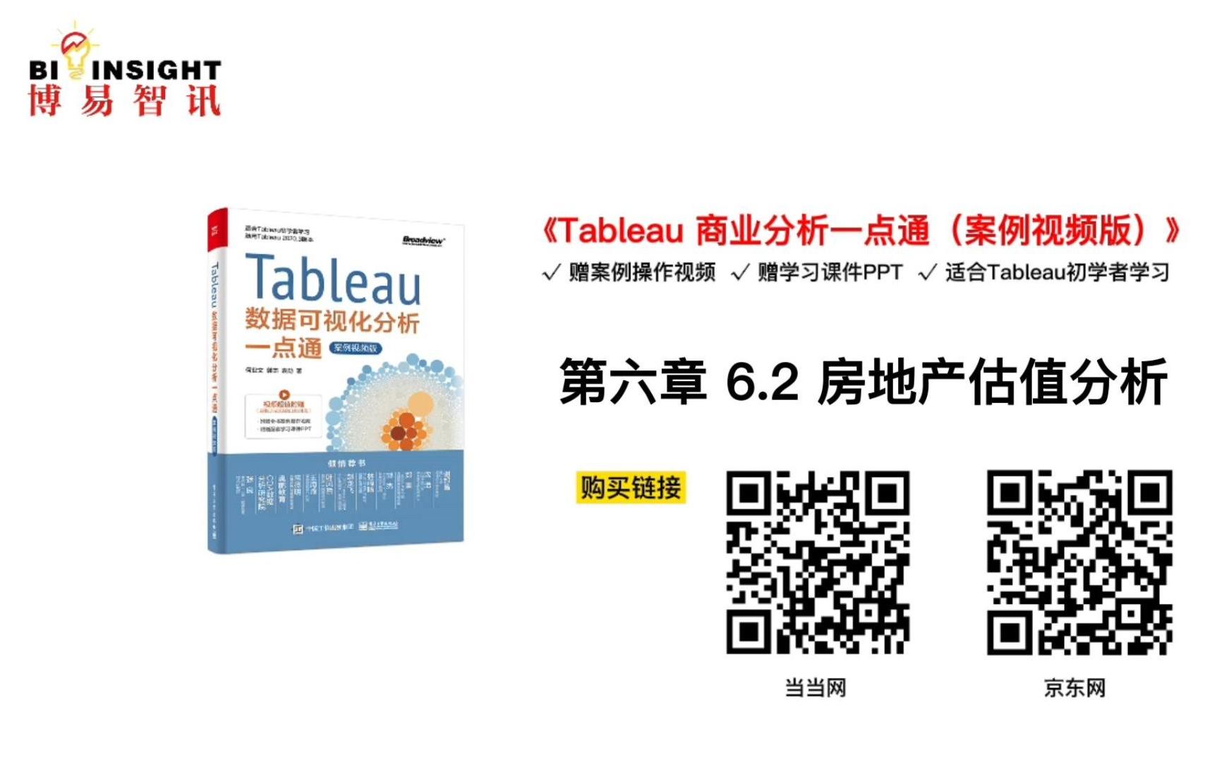 《Tableau商业分析一点通》第六章 6.2 房地产估值分析哔哩哔哩bilibili