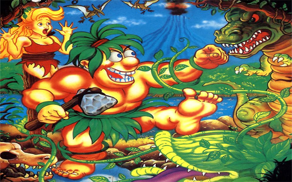 md战斗原始人-joe & mac - caveman ninja boss集_哔哩哔哩_bilibili