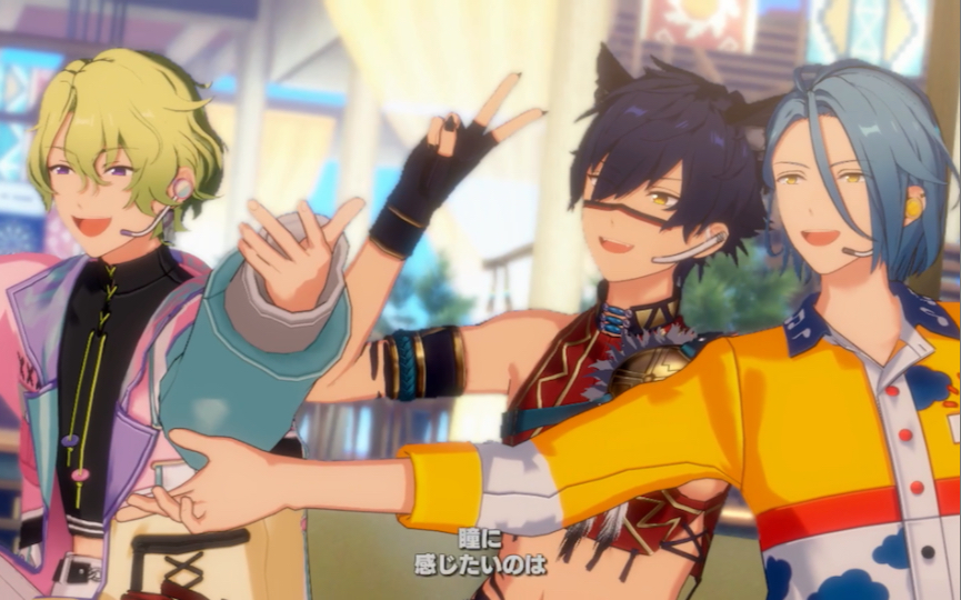 【es】玲明学院5人的coruscate breeze_纯/日和/要/巽/琥珀