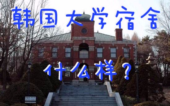 韩国大学宿舍什么样?哔哩哔哩bilibili