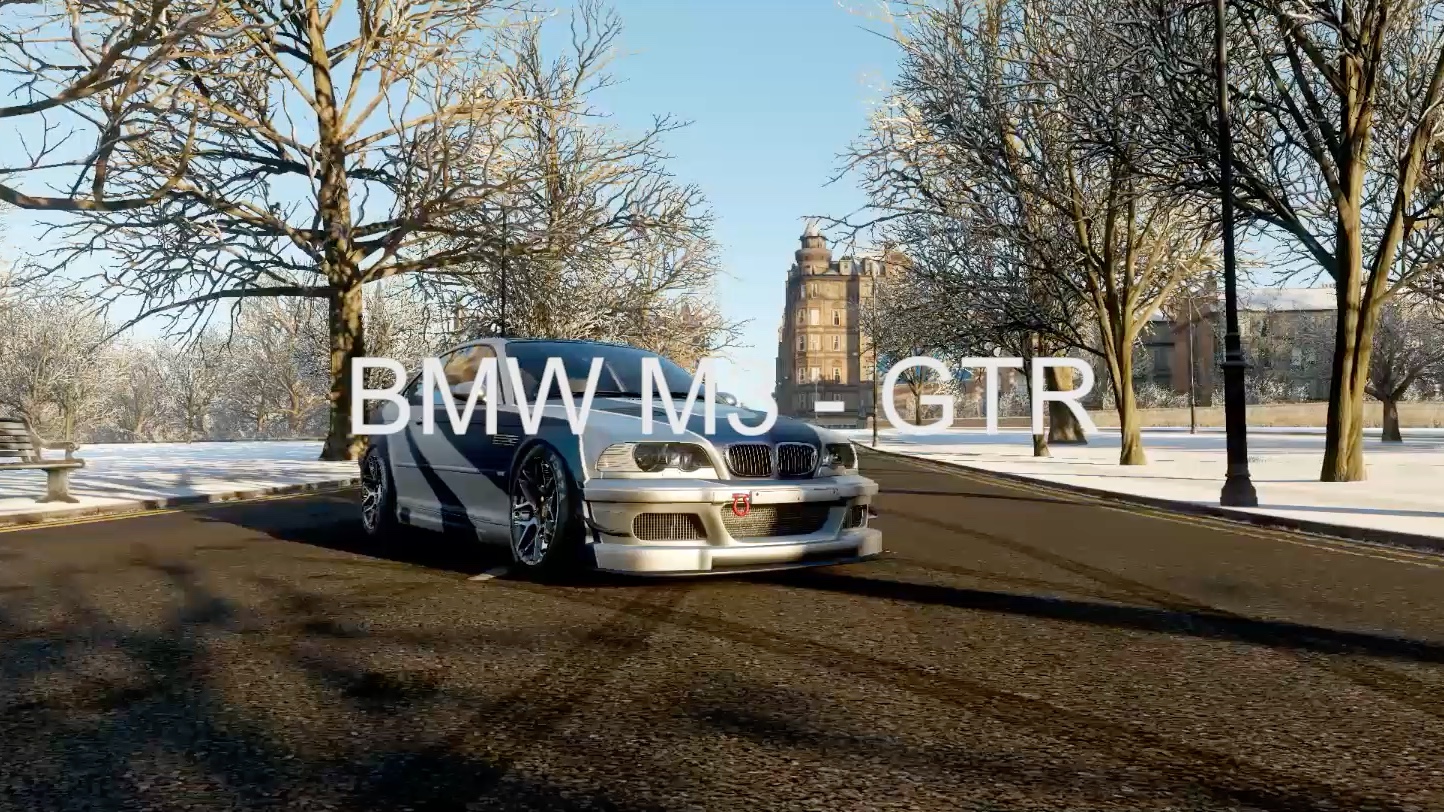 极限竞速-地平线4 情怀之车 bmw m3 gtr