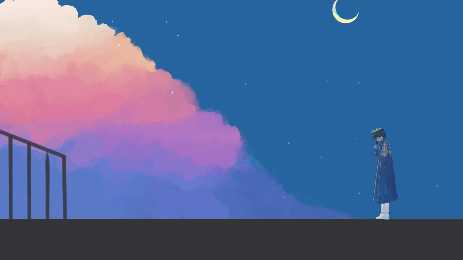 【procreate】c-929小王子与玫瑰丨周深丨插画过程录