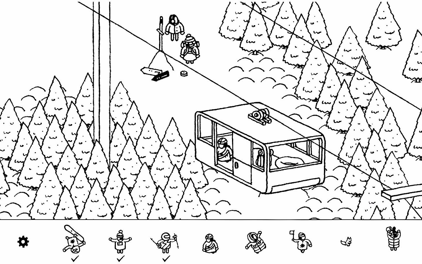 [图]【Hidden Folks】隐藏的家伙攻略~雪地