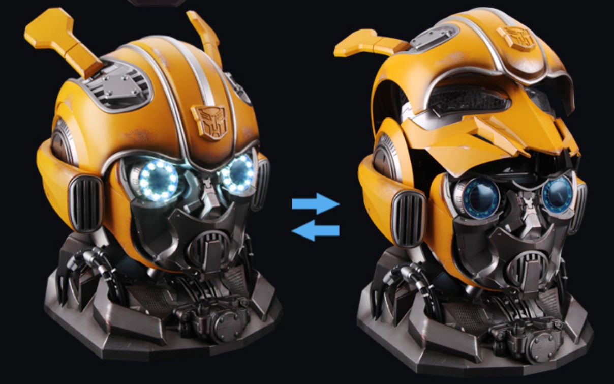 孩之宝 killerbody 变形金刚 大黄蜂 可穿戴头盔_哔哩哔哩_bilibili