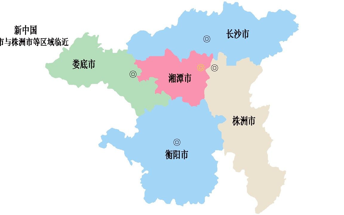 湘潭市地图六区全图图片