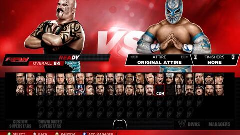 忠義鍋玩WWE 2K14 天災大帝VS 初代辛卡拉-哔哩哔哩