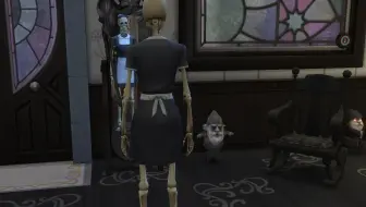 【M4】模拟人生The Sims 4新骷髅女仆/在M4玩M3的中世纪