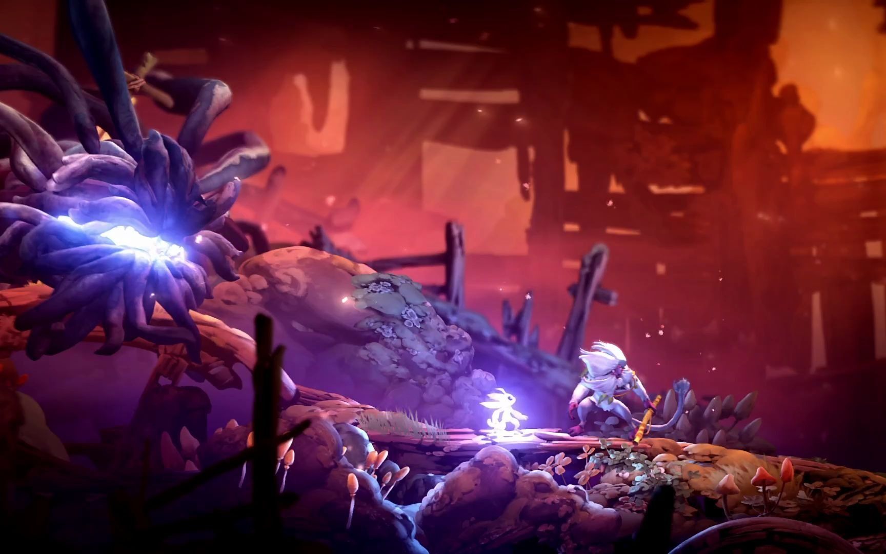 [ori and the will of the wisps]《奥日与萤火意志》逃亡关卡