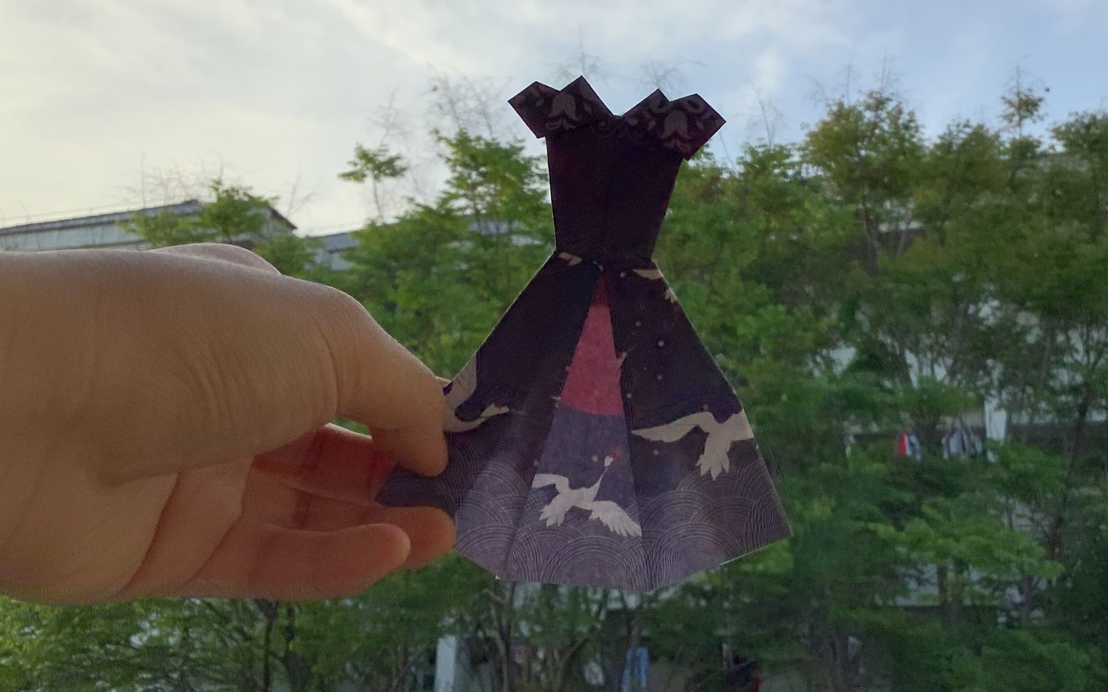 [图]how to make a paper dress 折纸裙子公主裙