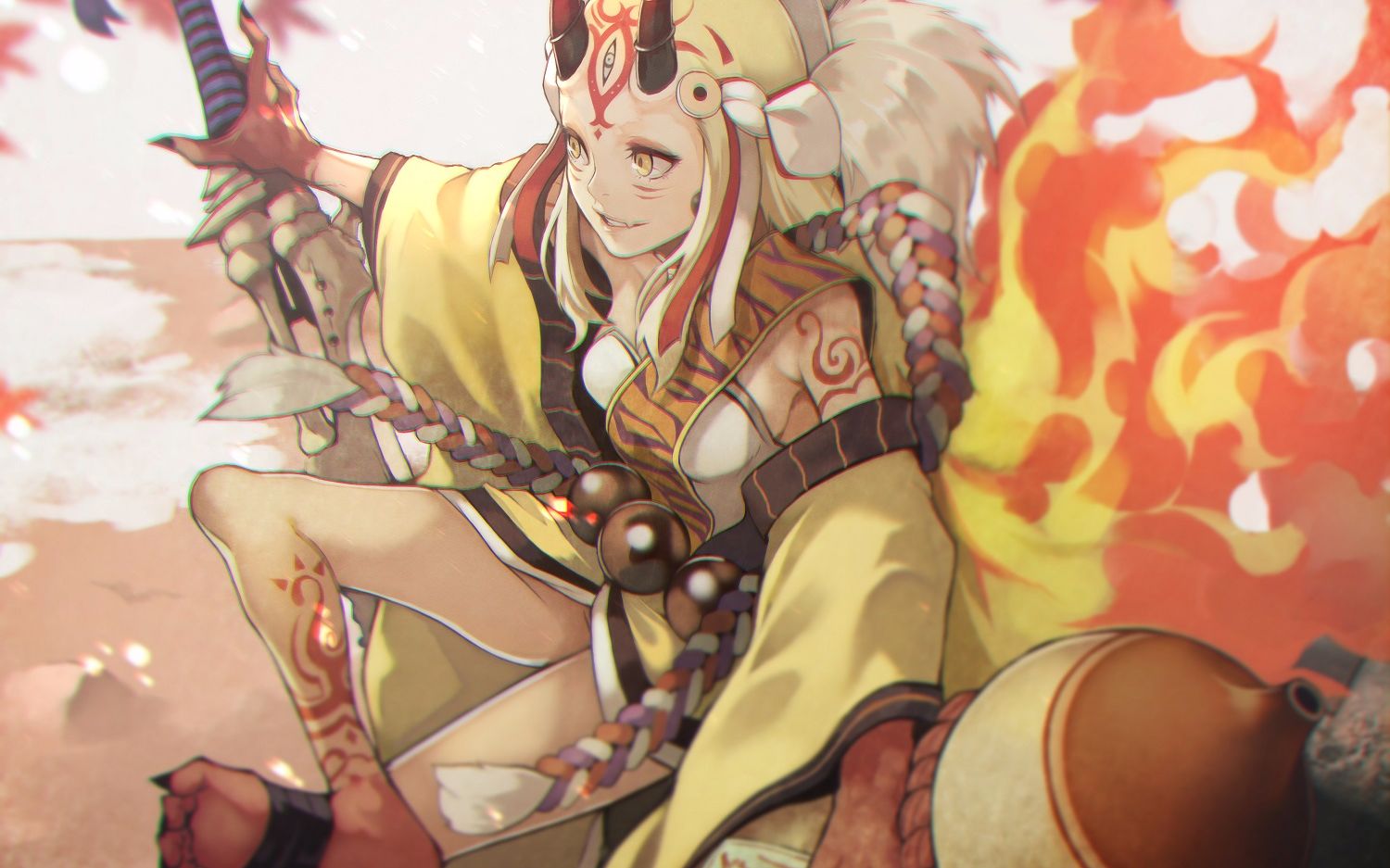 【fgo闪闪祭-炎头】狂茨木3t_哔哩哔哩 (゜-゜)つロ 干杯~-bilibili