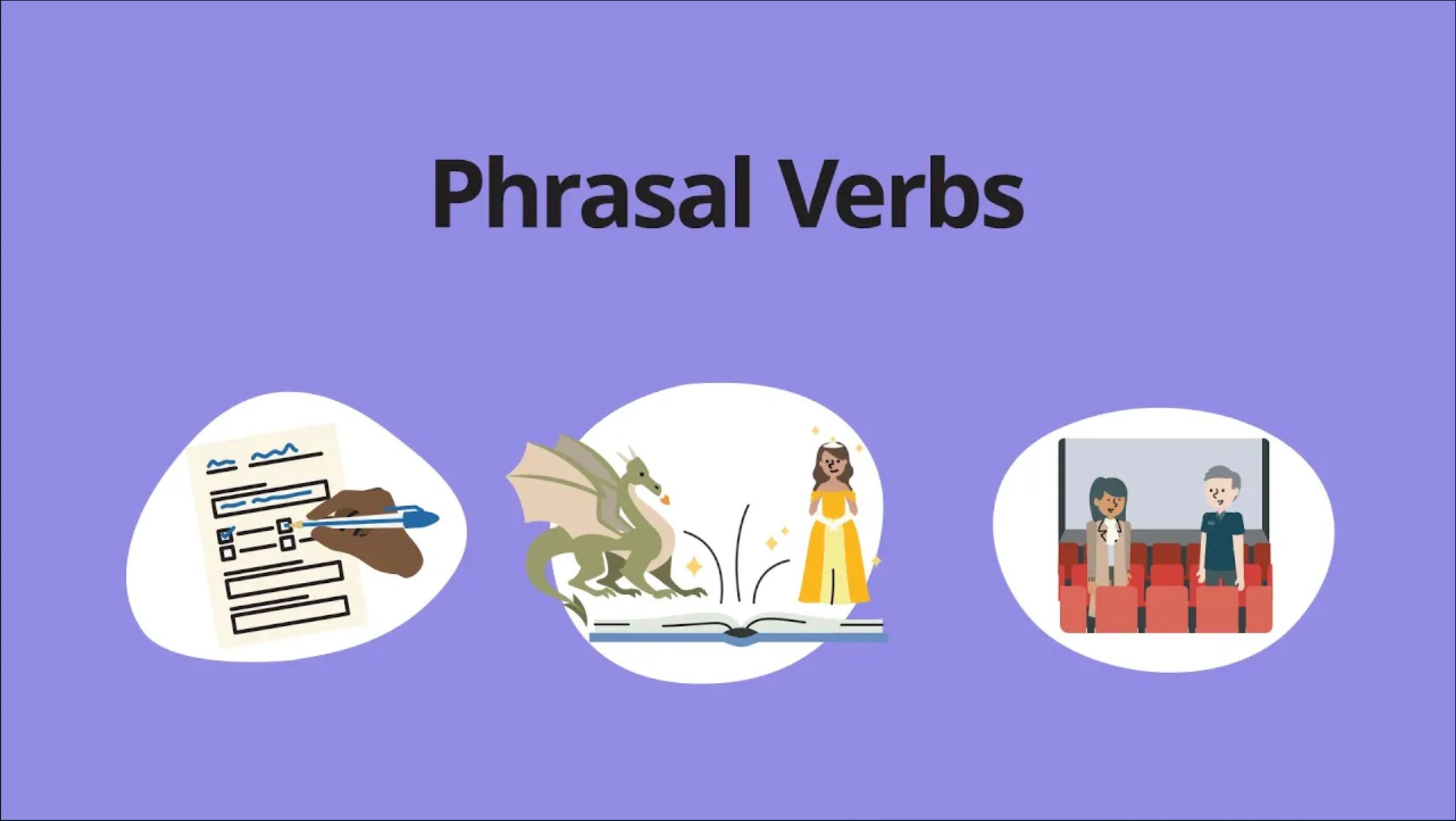 【Grammar Ellii】语法知识点 动词词组｜Phrasal Verbs｜语法和动词时态