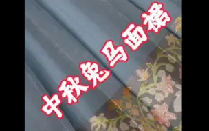 Descargar video: 中秋兔马面裙