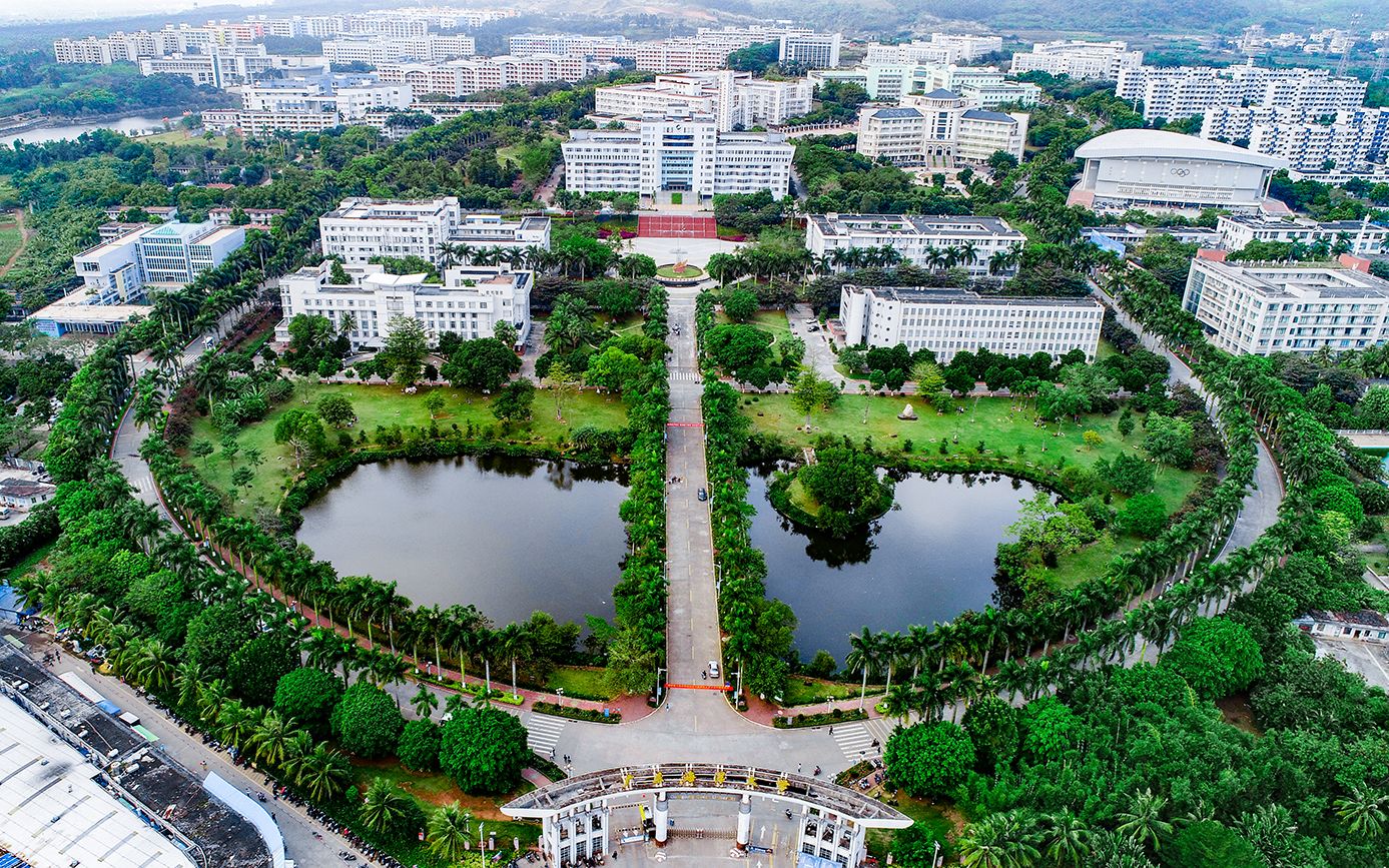 航拍广东海洋大学丨天空之城的模样,峥嵘的忆记宝藏!哔哩哔哩bilibili