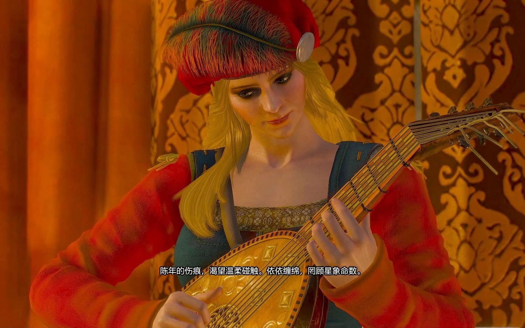 【巫师3:狂猎】中配的普西拉唱歌,真的无敌