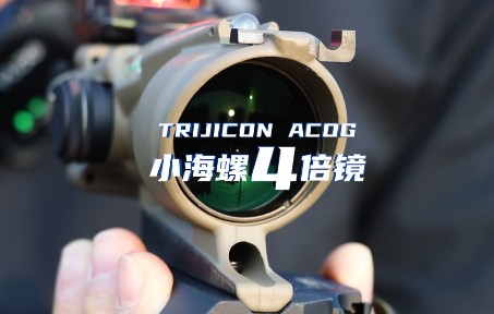 美国原品!逃离塔科夫,使命召唤等射击游戏中最常见的吃鸡4倍镜!