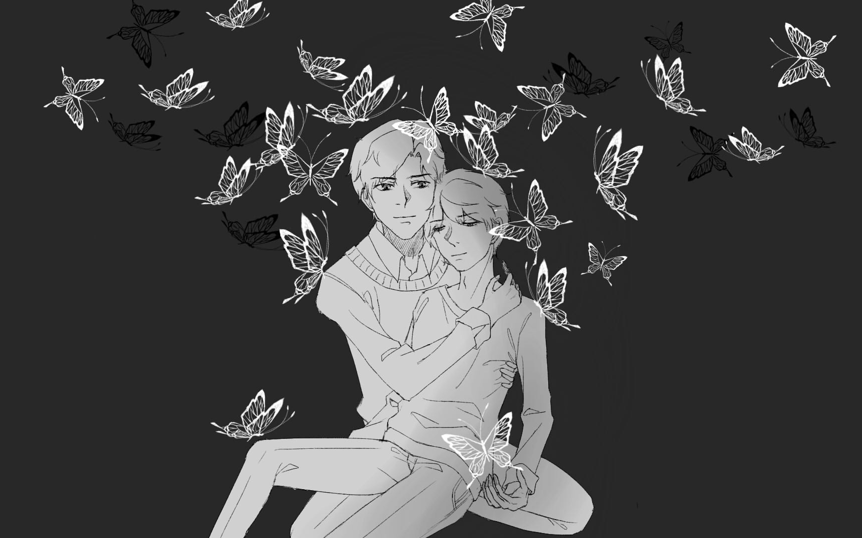 手书戏精宿舍现欧病名为爱