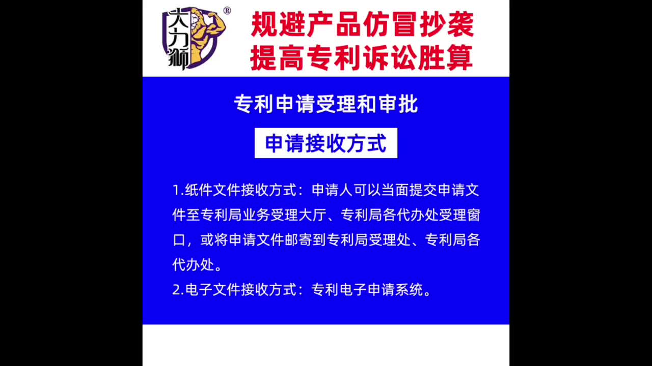 专利申请受理和审批——申请接收方式哔哩哔哩bilibili