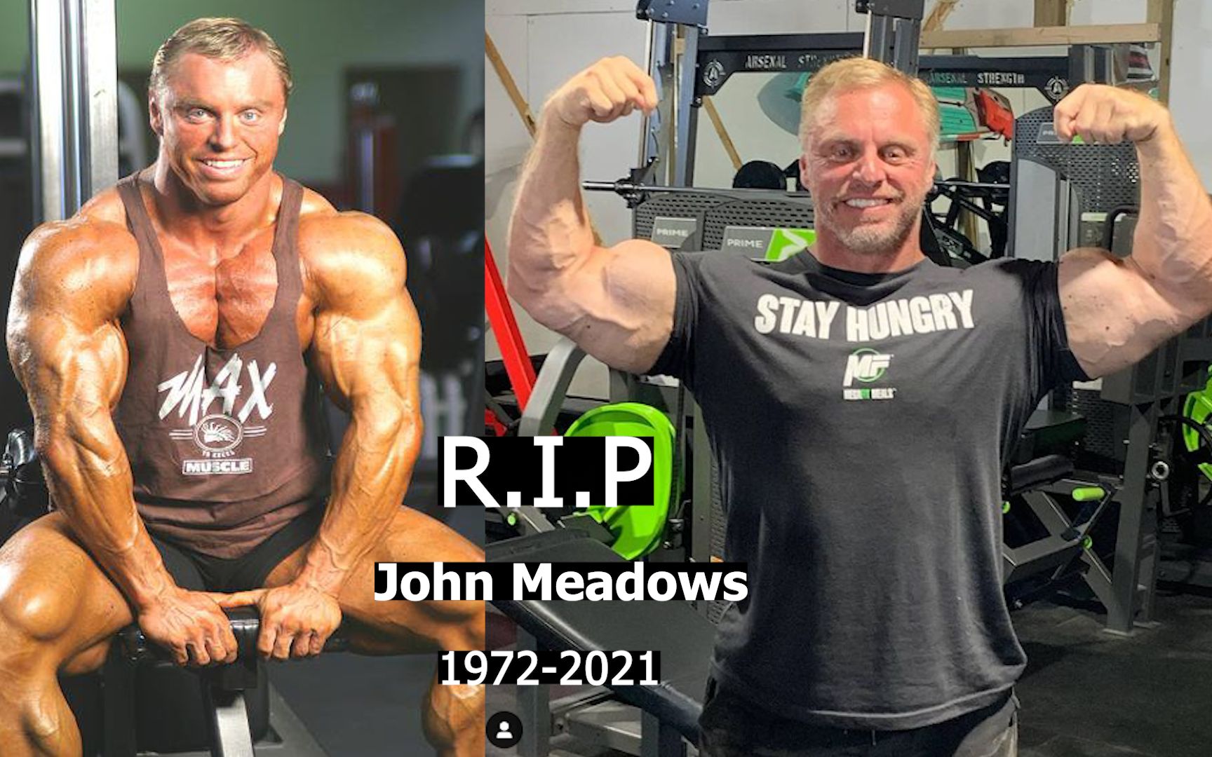 John Meadows昨晚离世了RIP传奇健身教练哔哩哔哩bilibili